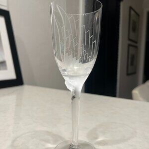 LaLique Crystal Ange de Reims champagne glass